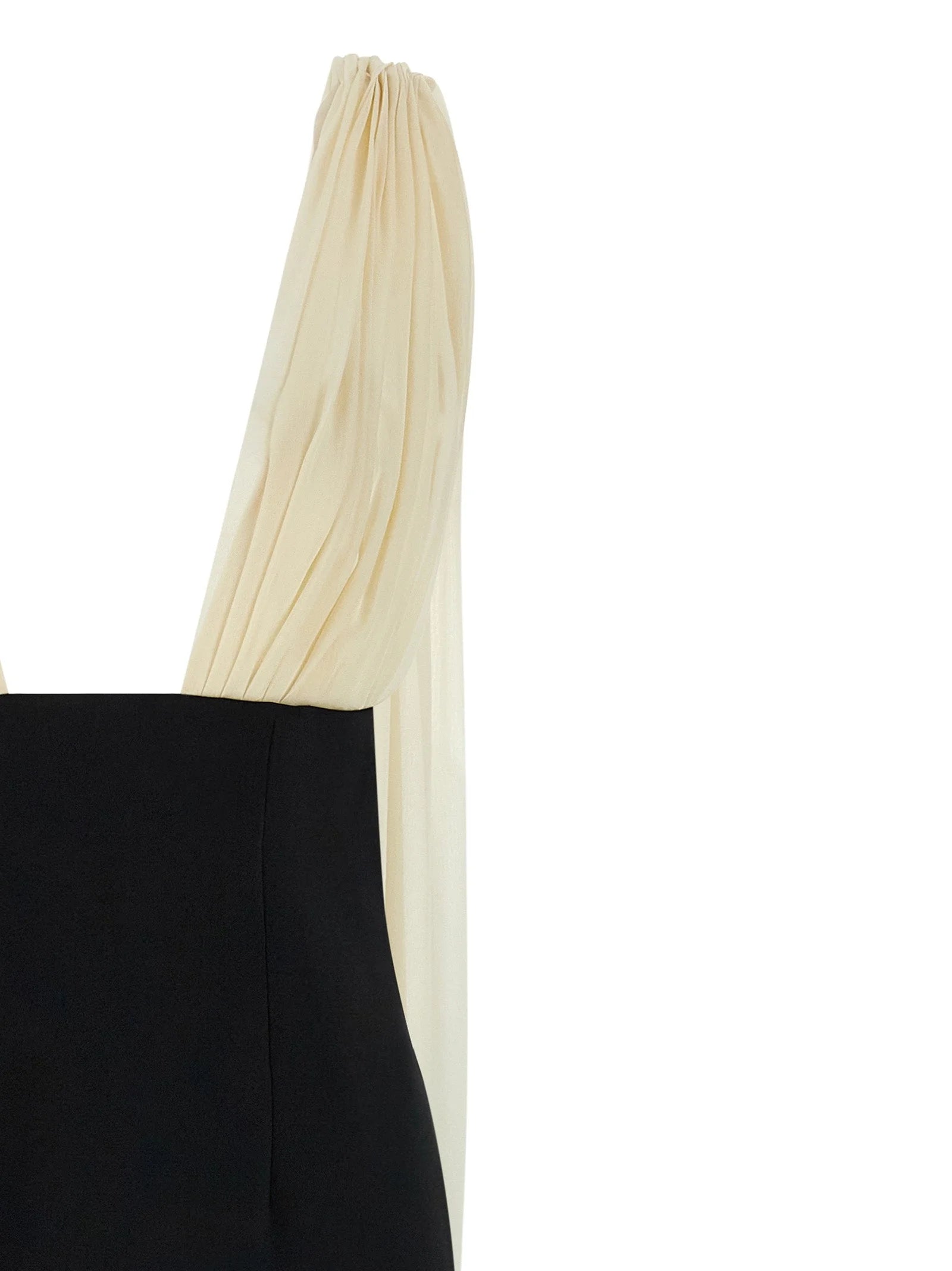 Armarium Bicolor Virgin Wool Long Dress - IT44