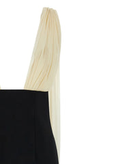 Armarium Bicolor Virgin Wool Long Dress - IT44