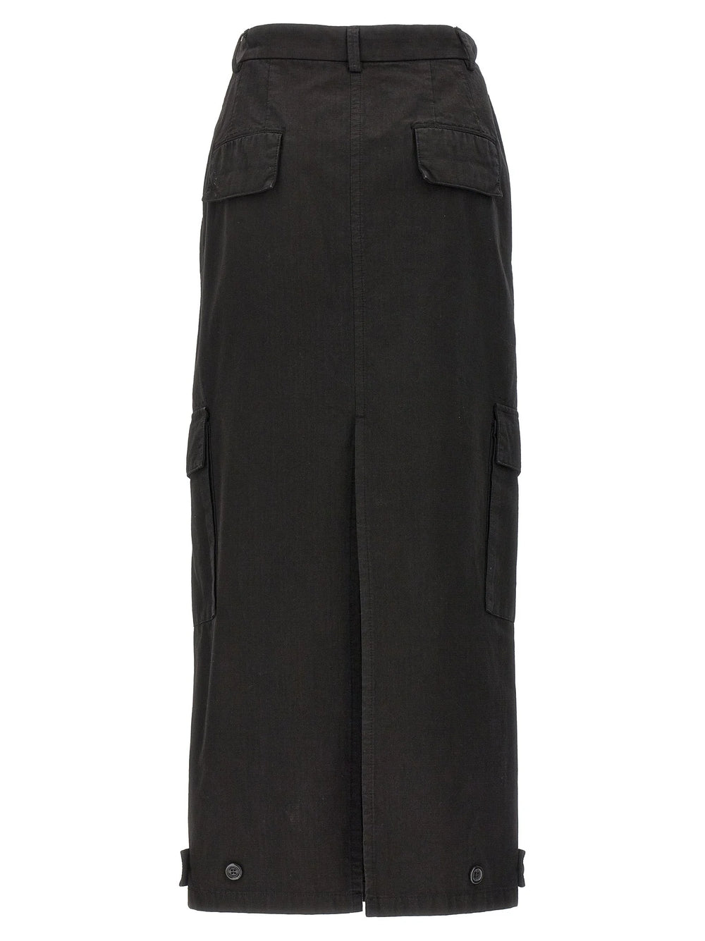 Armarium Black Cotton Mini Skirt