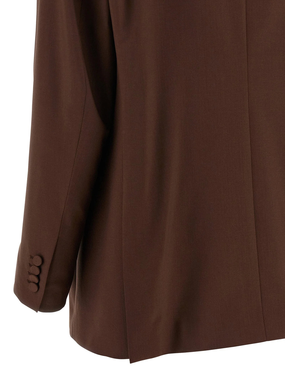 Armarium Brown Virgin Wool Blazer - IT40
