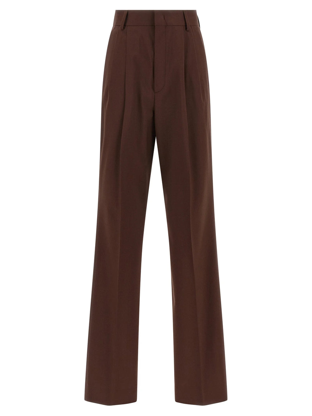 Armarium Brown Wool Dress Pants - IT38