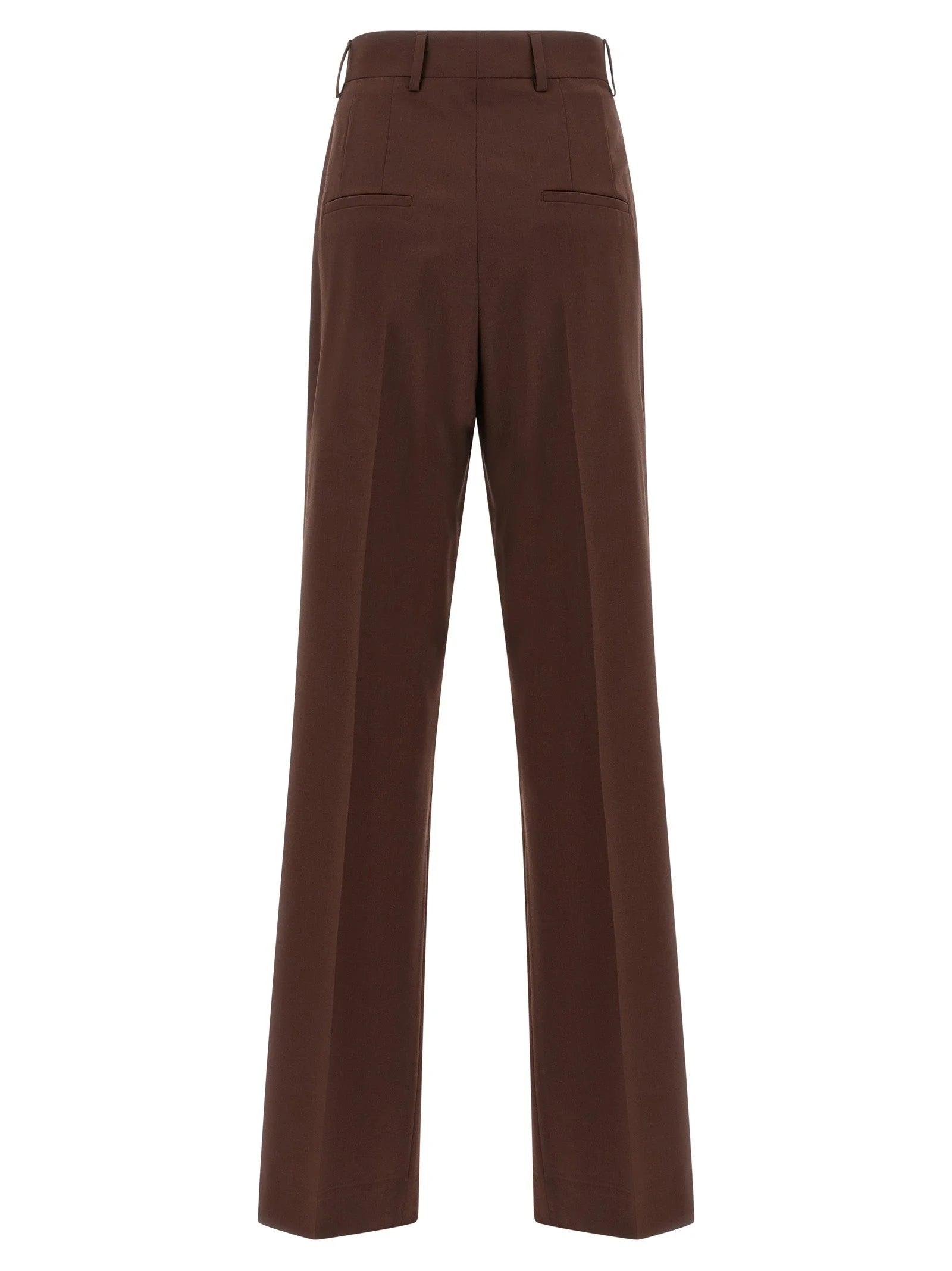 Armarium Brown Wool Dress Pants - IT38