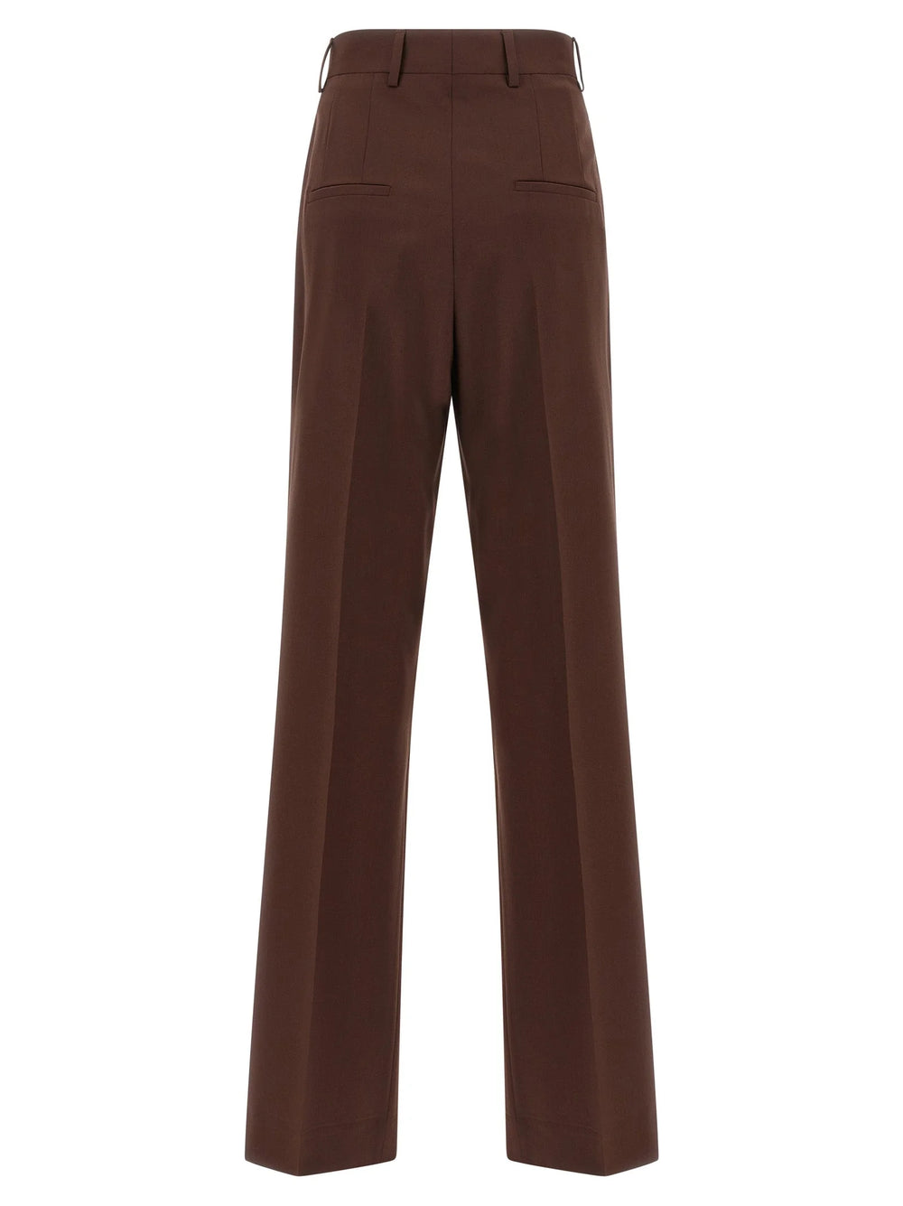 Armarium Brown Wool Dress Pants - IT38