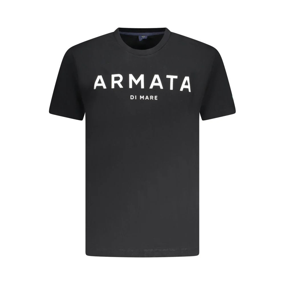 Armata Di Mare Black Cotton Men T-Shirt - T-Shirts