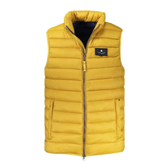 Armata Di Mare Yellow Polyamide Sleveless Jacket - XXL