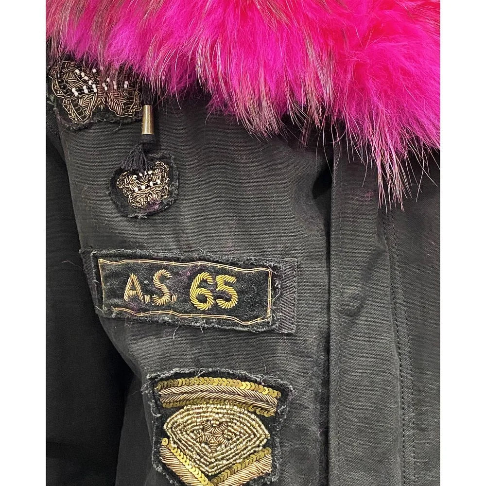 AS65 Canvas Embellished Parka Jacket - XXS - Parkas