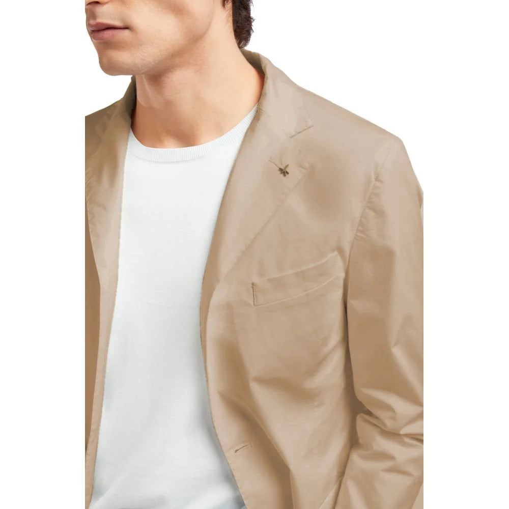 AT.P.CO Beige Cotton Blazer - Sport Jackets