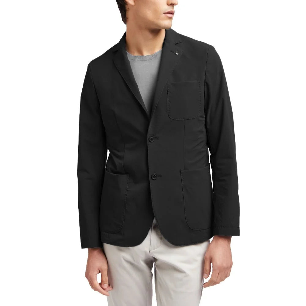 AT.P.CO Black Polyamide Blazer - Coats & Jackets
