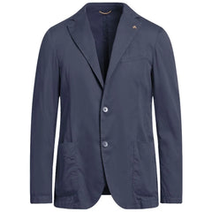 AT.P.CO Blue Cotton Blazer - Sport Jackets