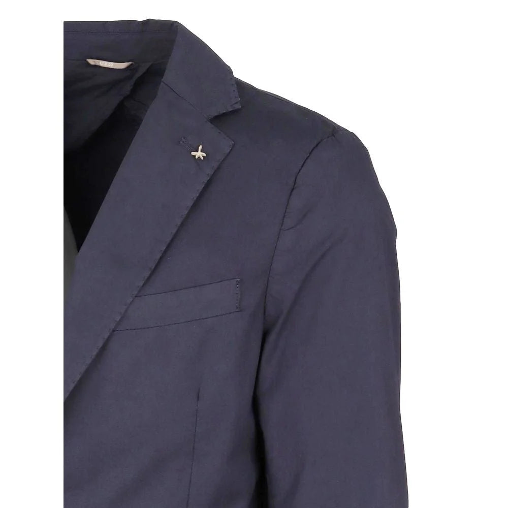 AT.P.CO Blue Cotton Women Blazer - IT44 | XS