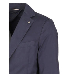 AT.P.CO Blue Cotton Women Blazer - IT44 | XS