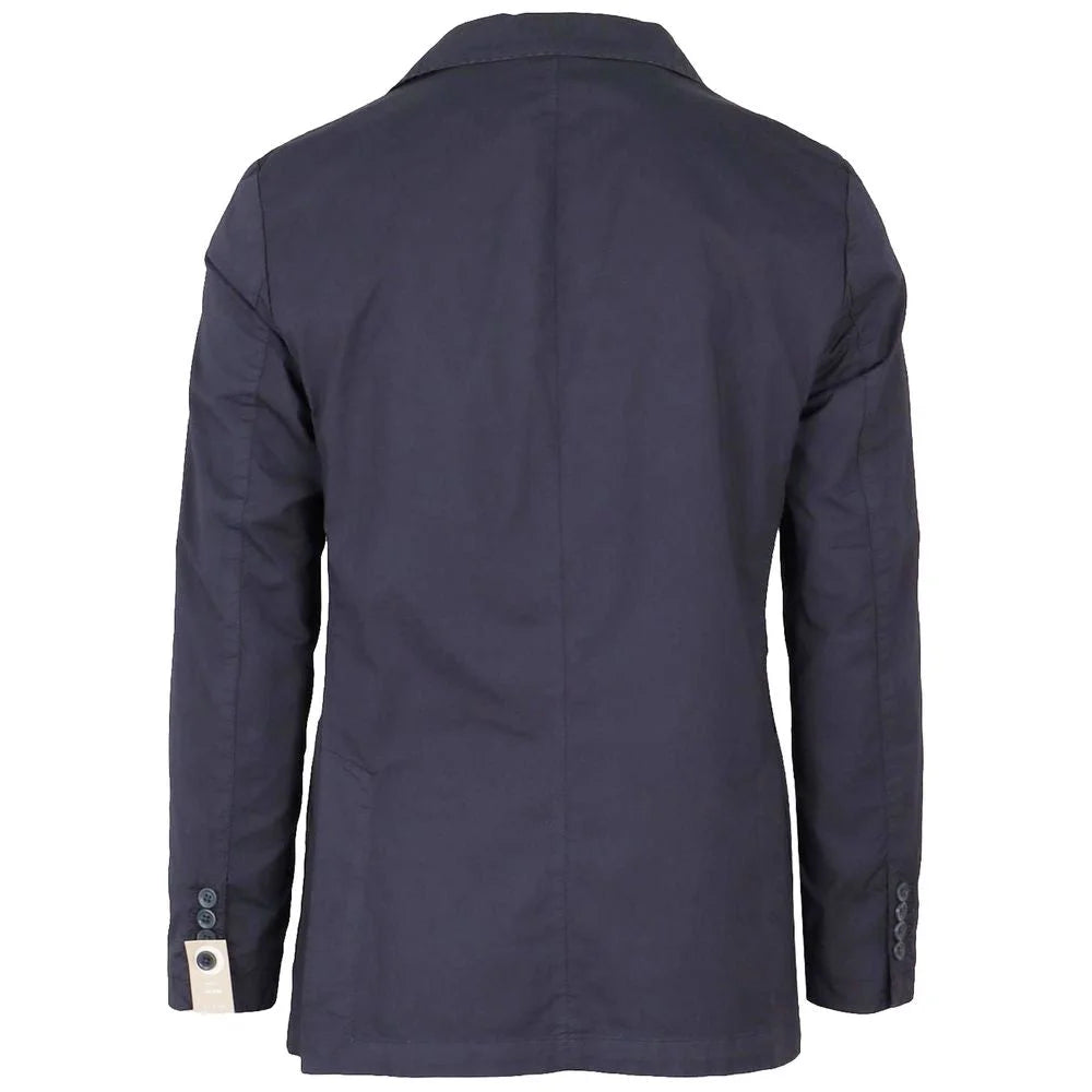 AT.P.CO Blue Cotton Women Blazer - IT44 | XS