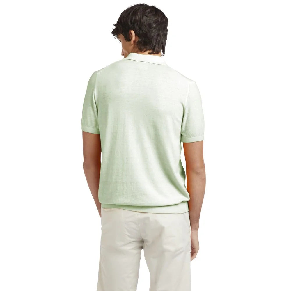 AT.P.CO Green Cotton Polo Shirt - XL - Polos