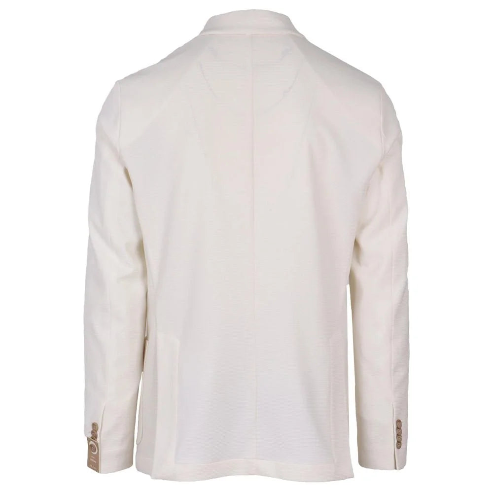 AT.P.CO White Polyester Blazer - Sport Jackets