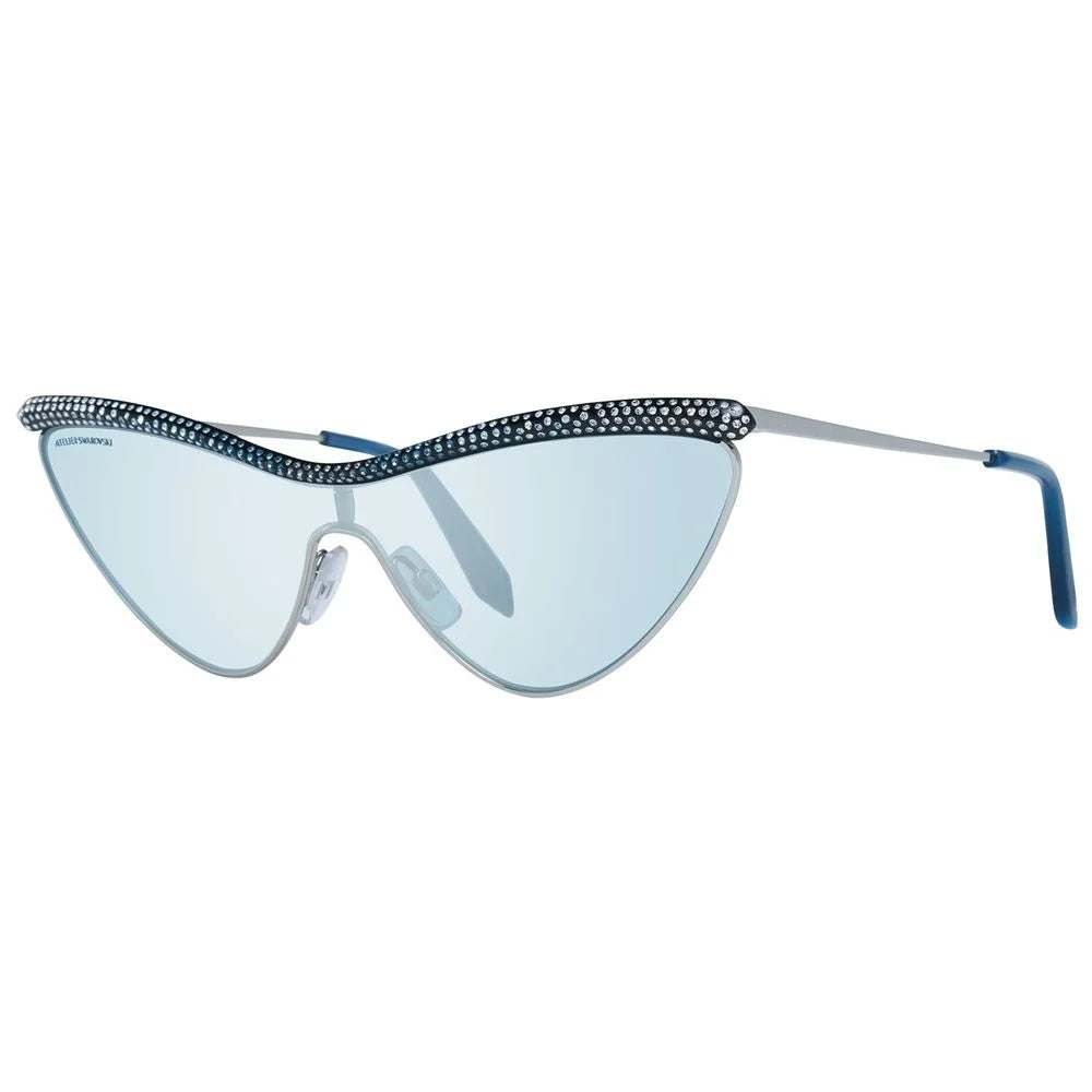 Atelier Swarovski Gray Metal Sunglasses - Sunglasses