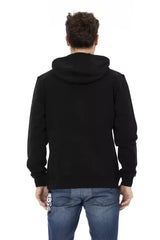 Automobili Lamborghini Black Cotton Men’s Hooded Sweater - M - Hoodies