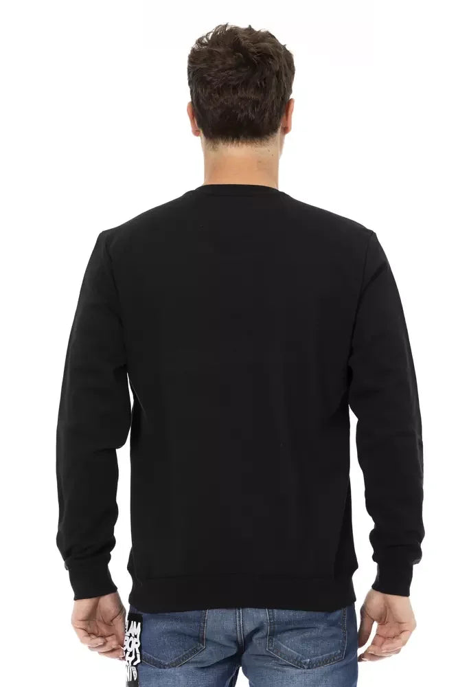 Automobili Lamborghini Black Cotton Men’s Sweater - Sweatshirts