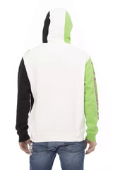 Automobili Lamborghini White Cotton Men’s Hooded Sweater - Hoodies