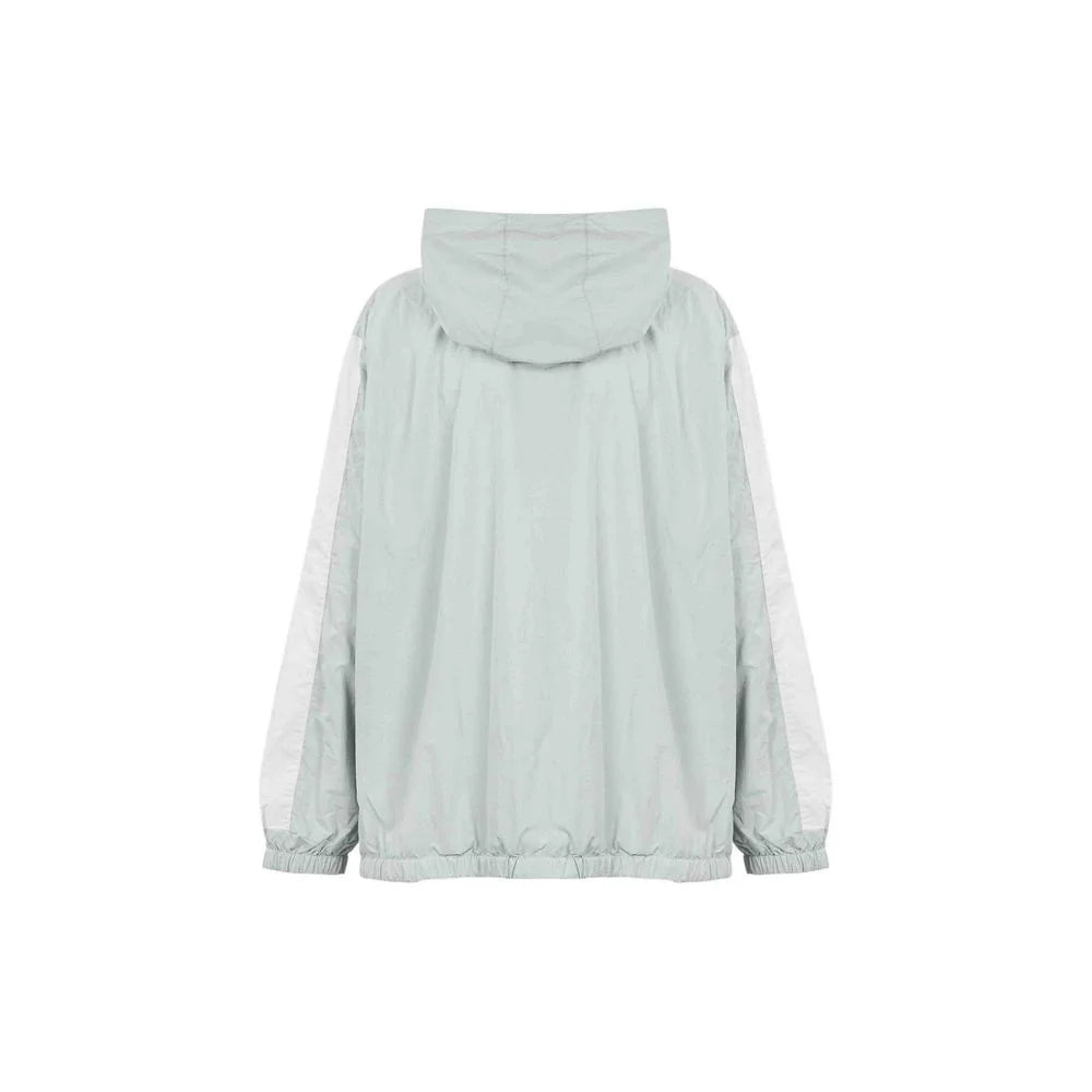 Autry Blue Nylon Shell Jacket