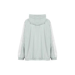 Autry Blue Nylon Shell Jacket