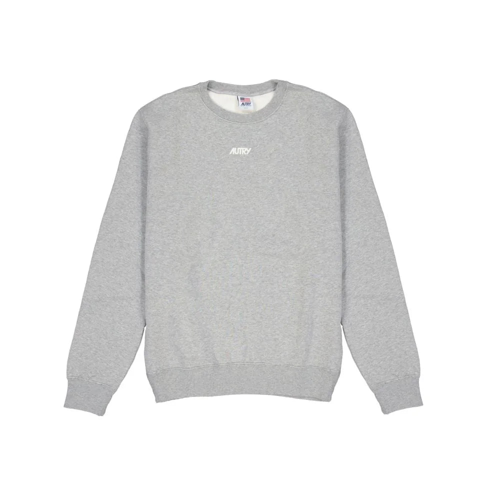 Autry Gray Cotton Sweatshirt
