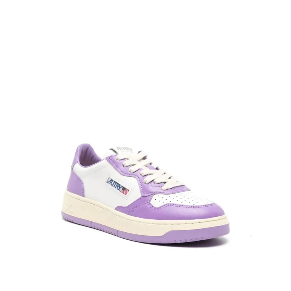 Autry Multicolor Leather Low Top Sneakers
