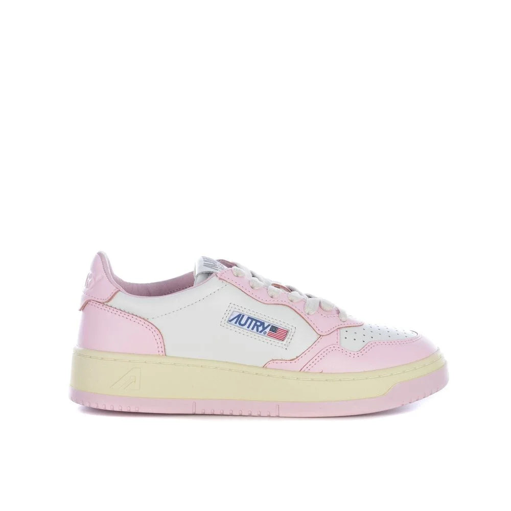 Autry Multicolor Leather Low Top Sneakers