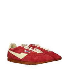 Autry Red Leather Sneakers - EU45/US12