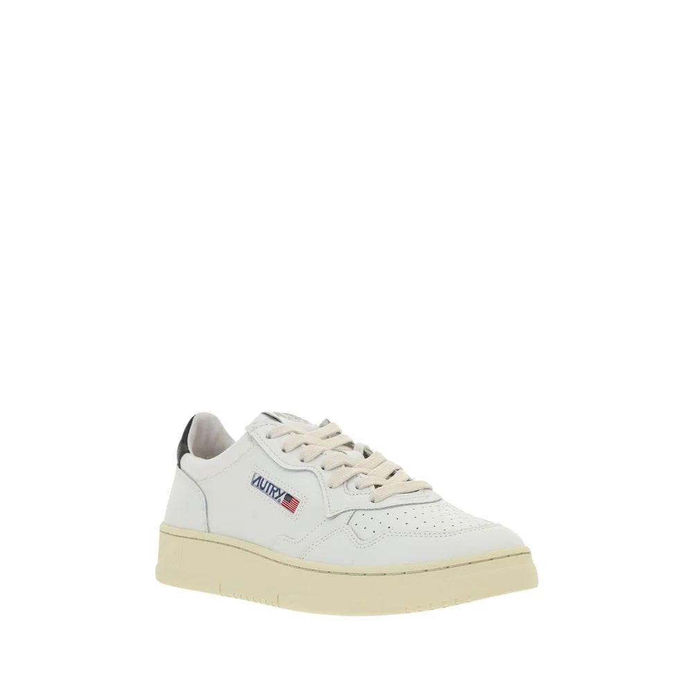Autry White Calf Leather Bos Taurus Sneakers - EU46/US13