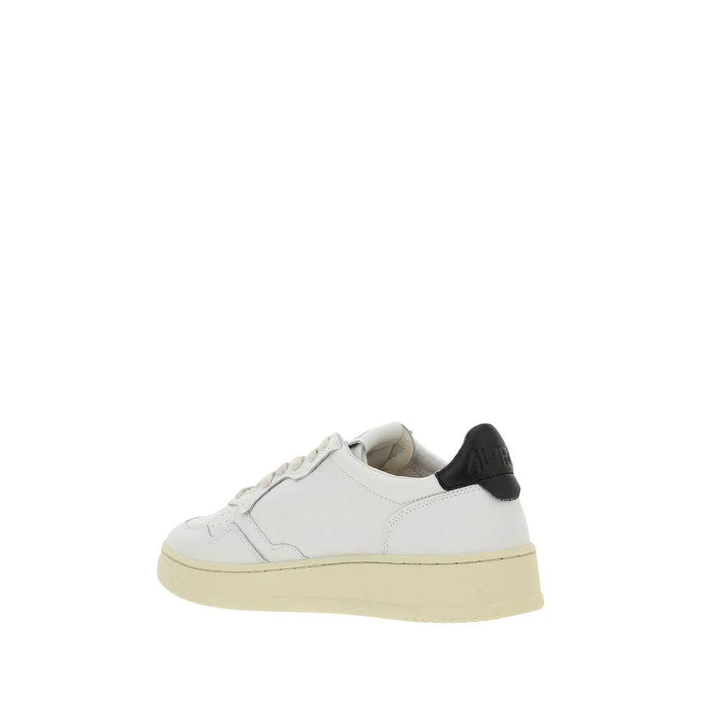 Autry White Calf Leather Bos Taurus Sneakers - EU46/US13