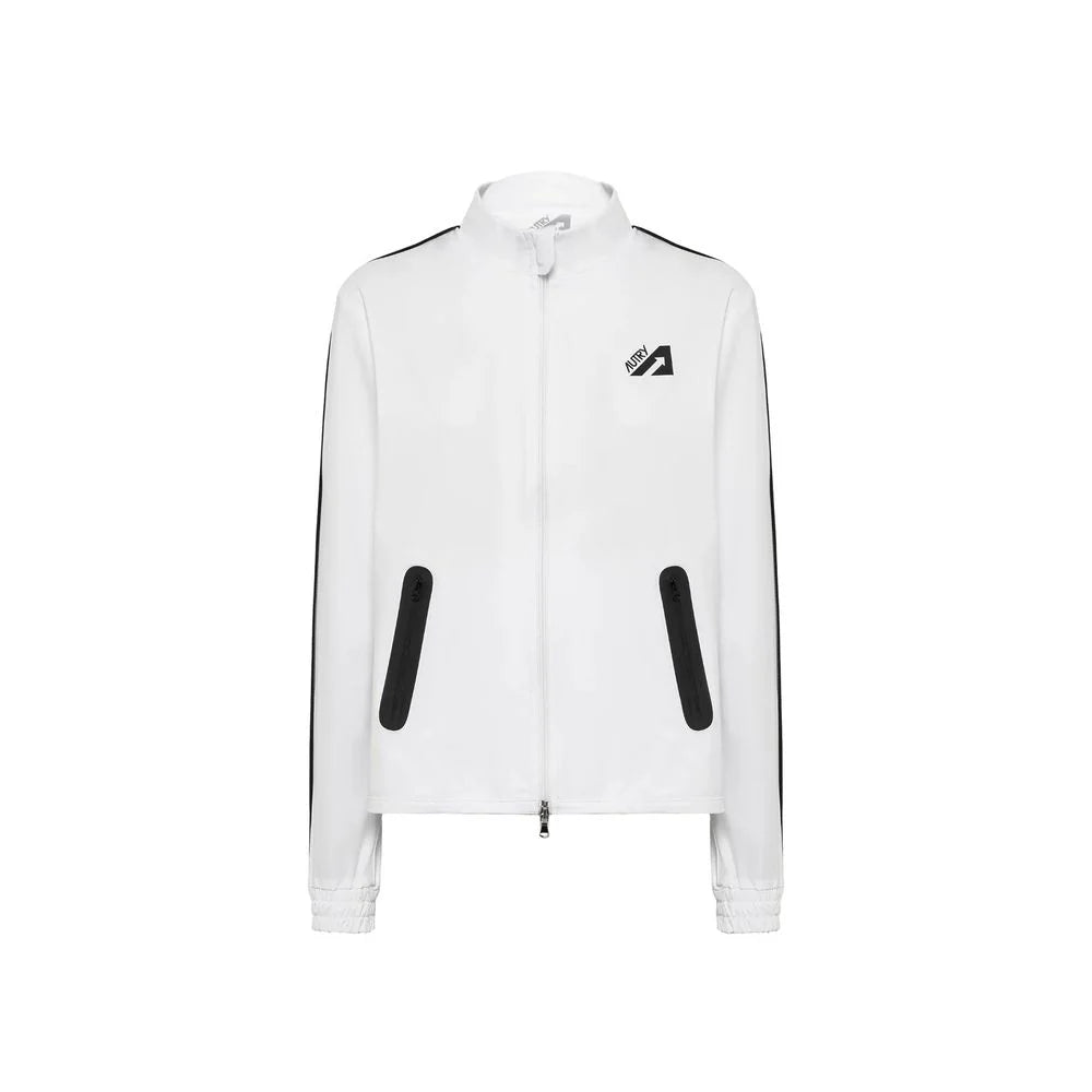 Autry White Elastane Shell Jacket