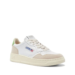 Autry White Leather Low Top Sneakers