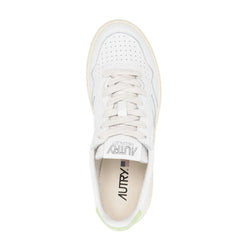 Autry White Leather Low Top Sneakers