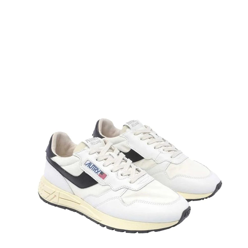 Autry White Leather Low Top Sneakers