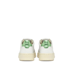 Autry White Leather Low Top Sneakers