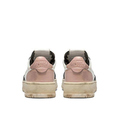 Autry White Leather Low Top Sneakers