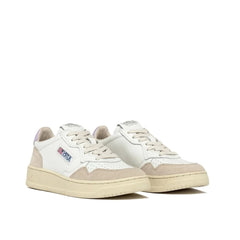Autry White Leather Low Top Sneakers - EU36/US6
