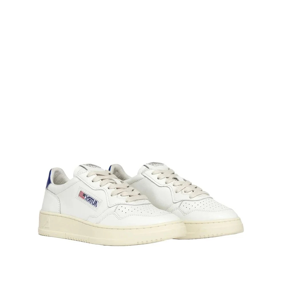 Autry White Leather Low Top Sneakers - EU36/US6