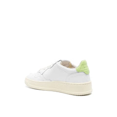 Autry White Leather Low Top Sneakers - EU37/US7