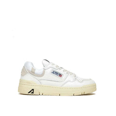Autry White Leather Low Top Sneakers - EU37/US7