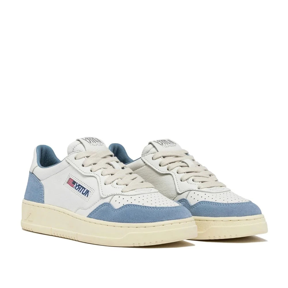 Autry White Leather Low Top Sneakers - EU37/US7