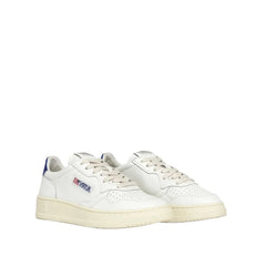 Autry White Leather Low Top Sneakers - EU39/US9