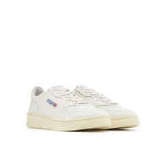 Autry White Leather Low Top Sneakers - EU41/US8