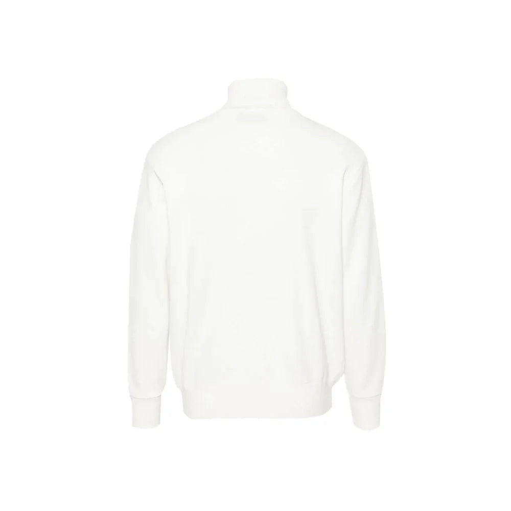 Autry White Nylon Sweatshirt