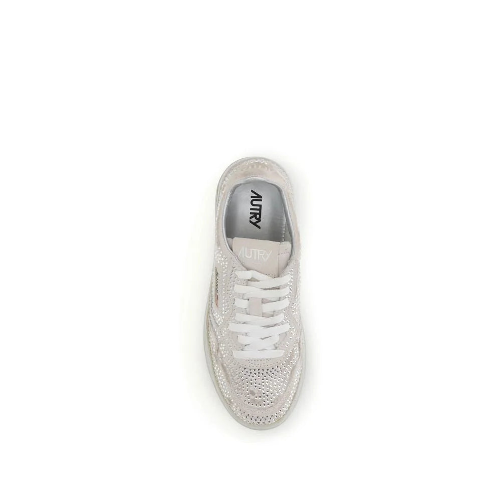Autry White Rubber Low Top Sneakers