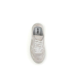 Autry White Rubber Low Top Sneakers