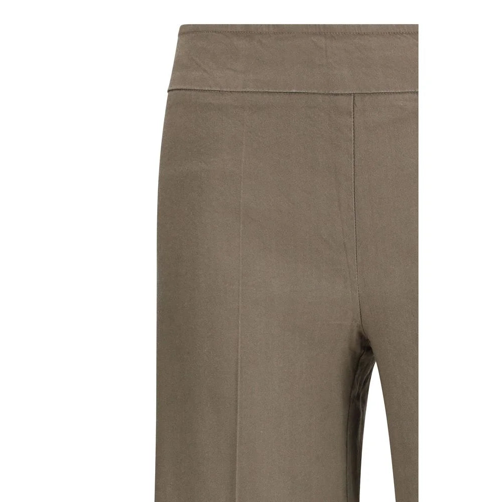 Avenue Montaigne Beige Linen Casual Pants