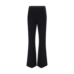 Avenue Montaigne Black Elastane Flared Pants