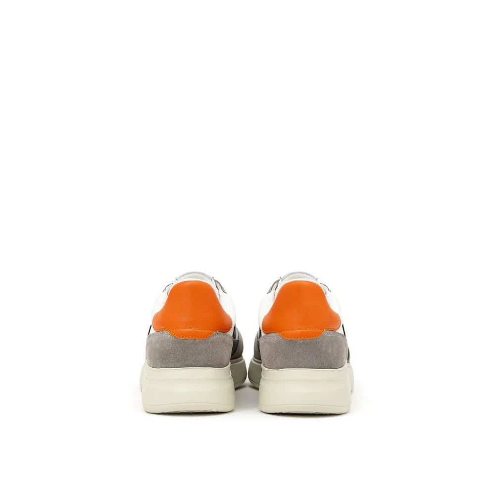 Axel Arigato Bicolor Fabric And Leather Sneaker - Sneakers