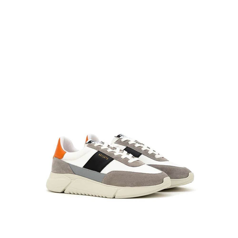 Axel Arigato Bicolor Fabric And Leather Sneaker - Sneakers